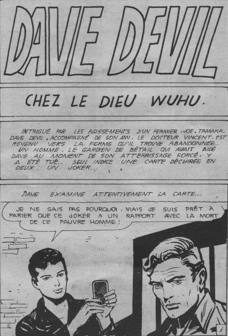 Scan de l'épisode Dave Devil